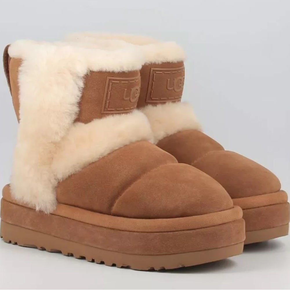 UGG Women's Tan Sheepskin Boots